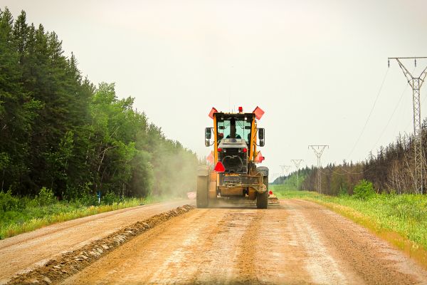 Road Leveling in Sandpoint
