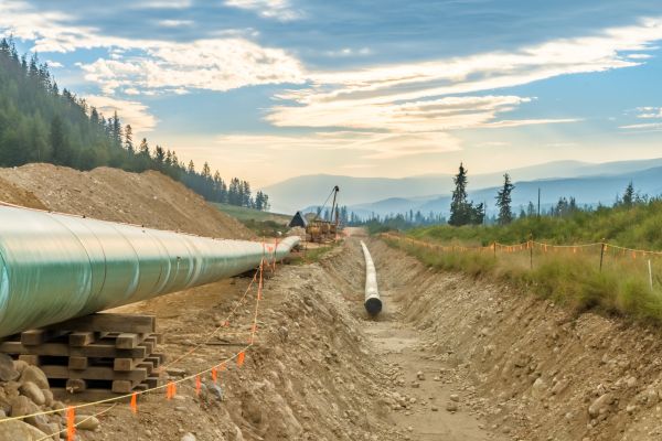 Pipeline Excavation in Sandpoint