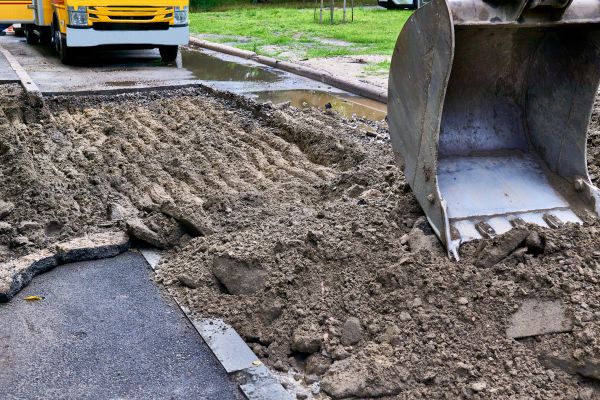 Road Excavation in Sandpoint