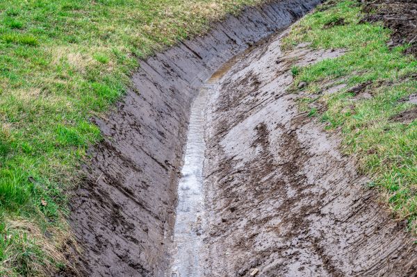 Drainage Ditch Construction in Sandpoint