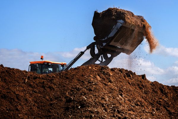 Dirt Spreading in Sandpoint