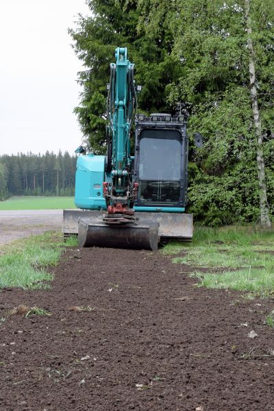 Backhoe Grading in Sandpoint