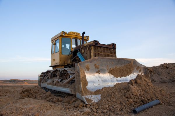 Bulldozer Land Grading in Sandpoint