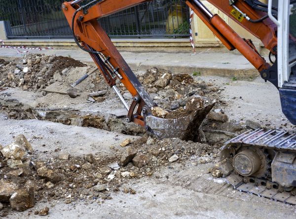 Gas Line Excavation in Sandpoint