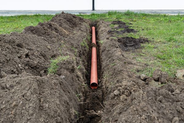Gutter Trenching in Sandpoint
