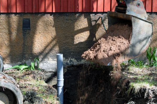 Sewer Line Digging in Sandpoint
