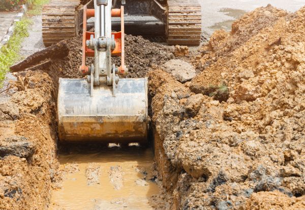 Water Line Digging in Sandpoint