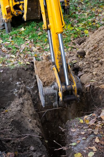 Sewer Tank Excavation in Sandpoint