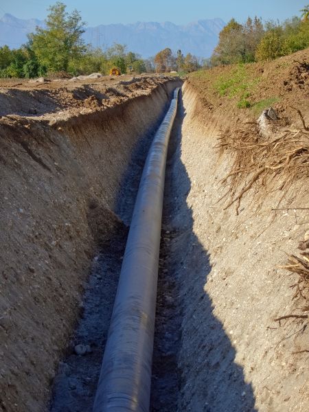 Gas Pipe Trenching in Sandpoint