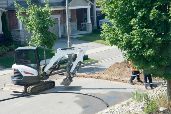 Electrical Line Trenching in Sandpoint