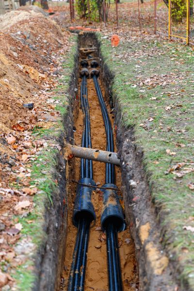 Electrical Line Excavation in Sandpoint